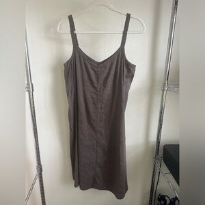 Eileen Fisher Chocolate Brown Dress.